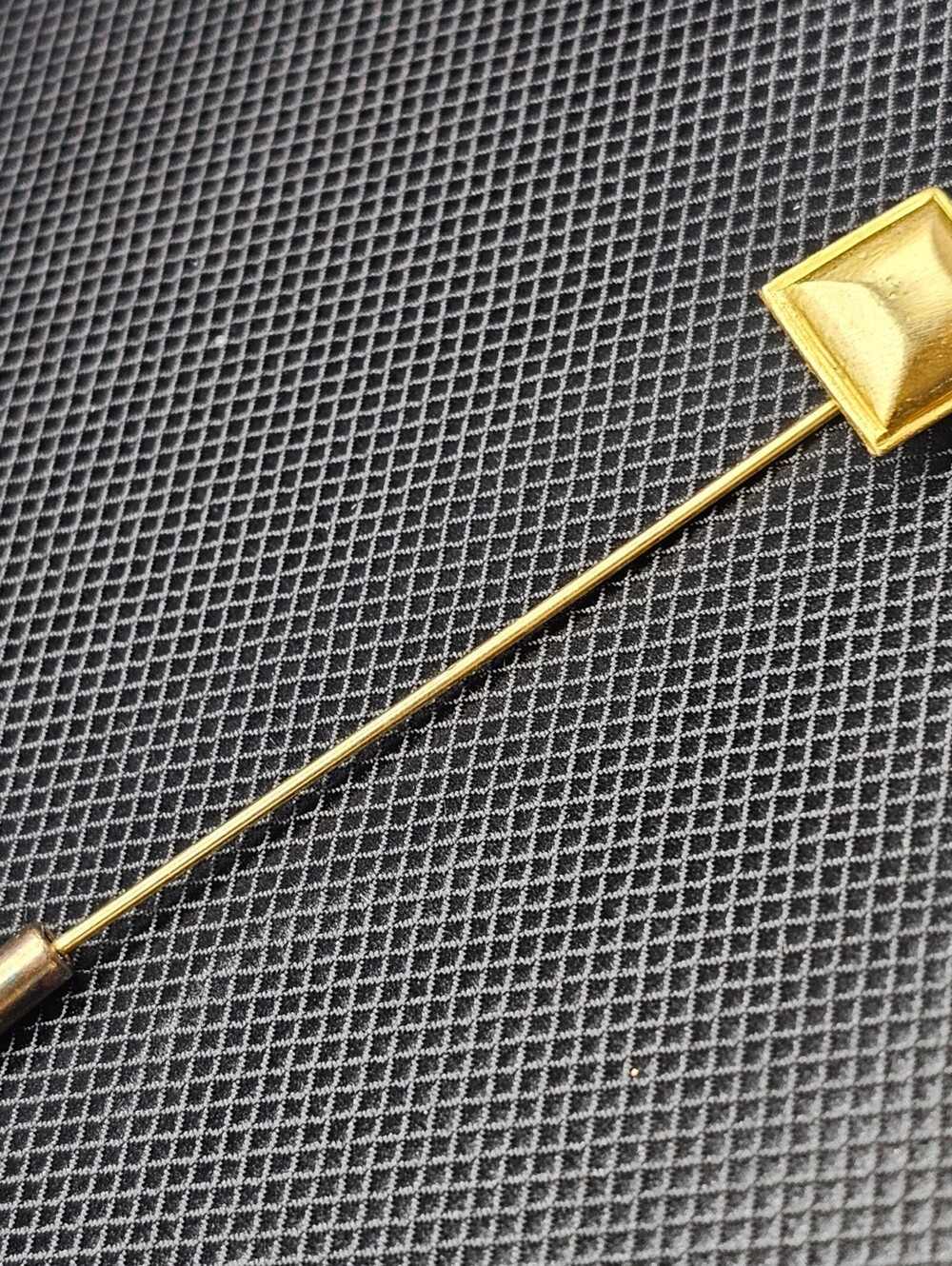 Vintage Gold Tone Tie Pin and Tie Tack Set